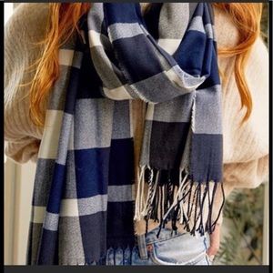 Plush Brand Plaid Scarf